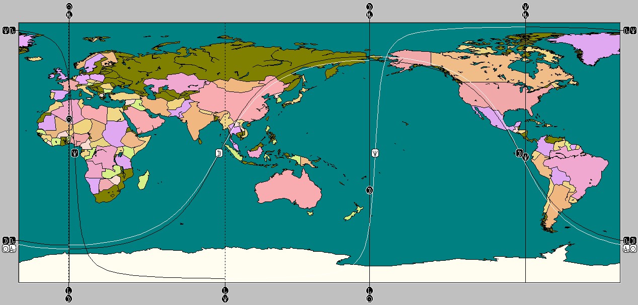 JUN 14, 2022 Full SuperMoon Astro-Locality Map